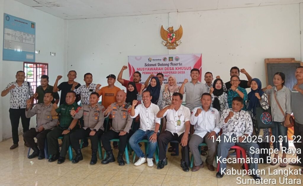 Pembentukan Koperasi Merah Putih Desa Sampe Raya