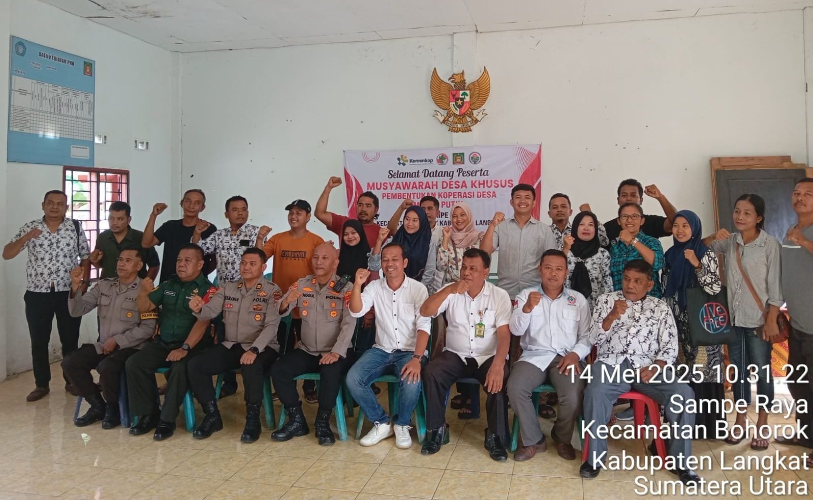 Pembentukan Koperasi Merah Putih Desa Sampe Raya